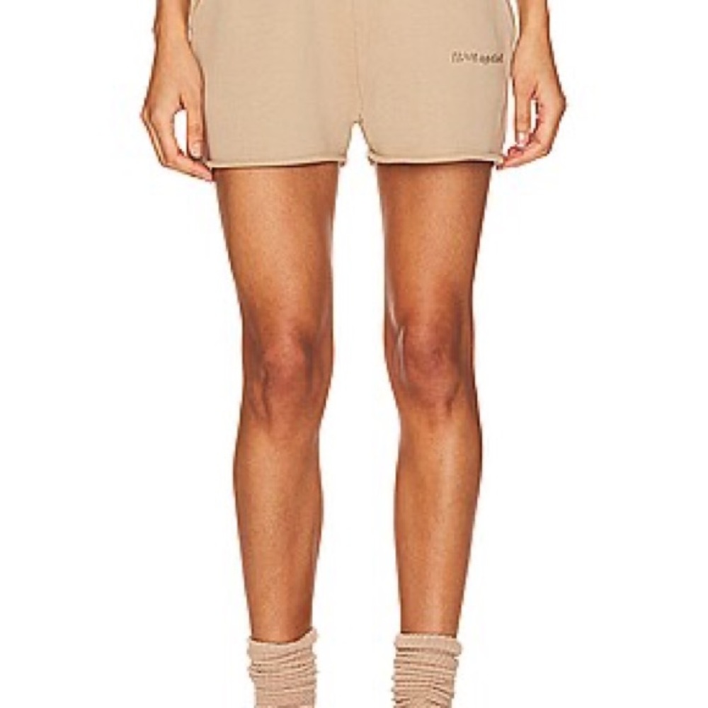 Women's Tan Athletic Shorts